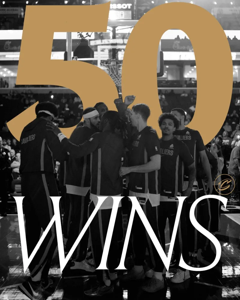 开云APP-期待季后赛！骑士官方：恭喜球队连续第二个赛季取得50+胜场